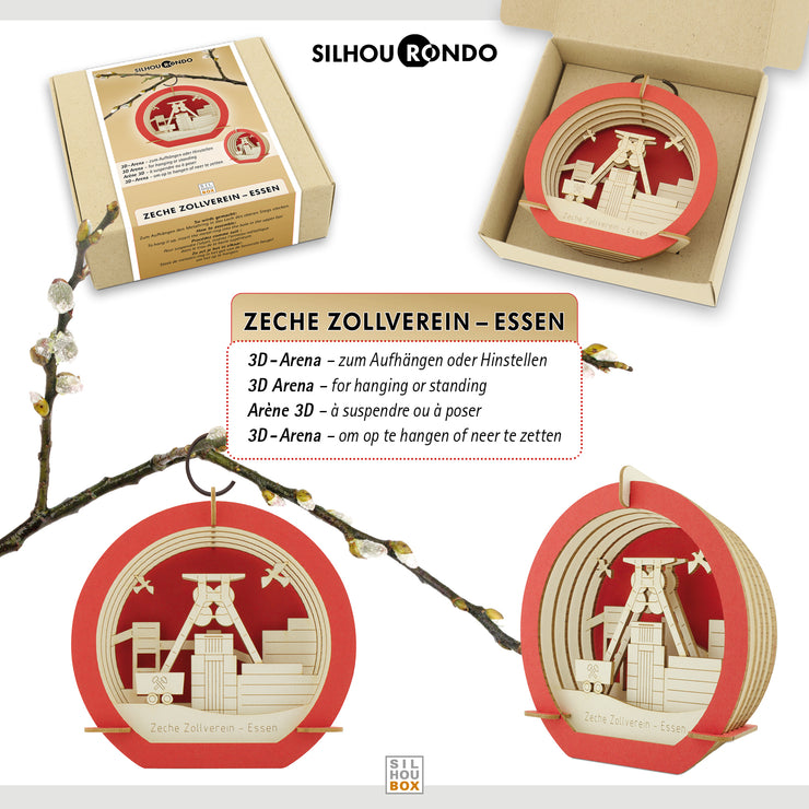 Essen-Zeche Zollverein – SilhouRondo